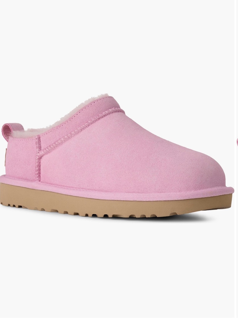 UGG Classic Micro Genuine Shearling-Lined Slip-On Ankle Bootie